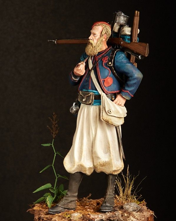 French Zouave. Franco-Prussian War 1870-1871