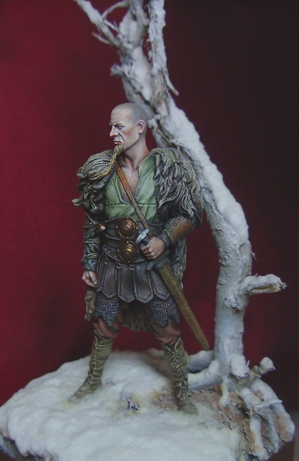 Saxon Warrior by davidmitchell . Putty&Paint