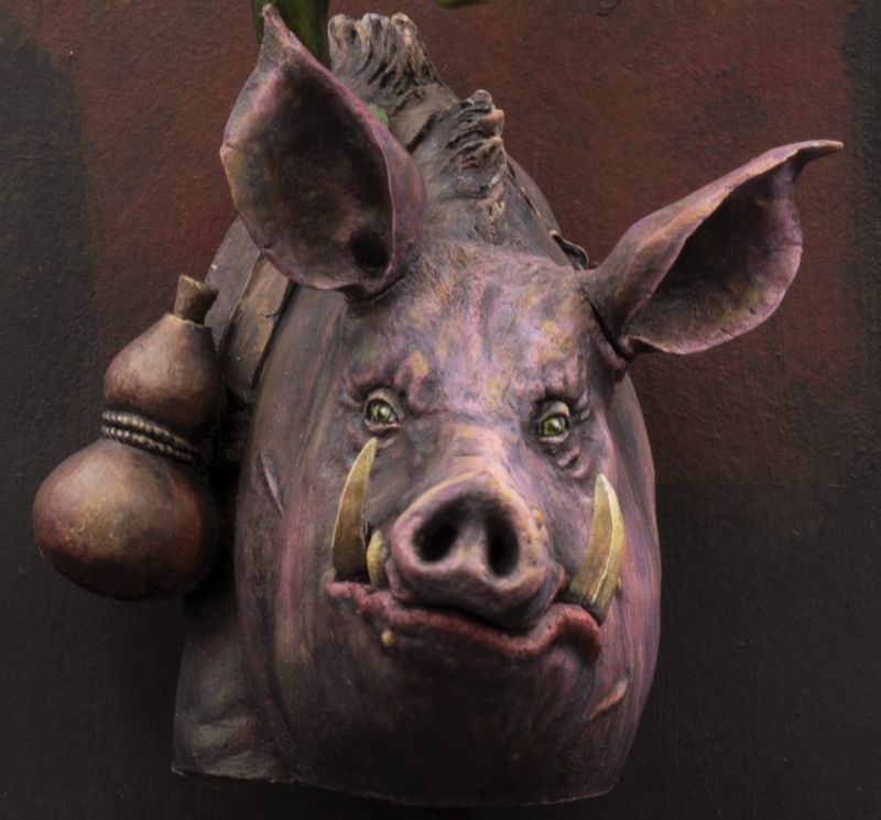 Gob sur cochon/ Gob on pig