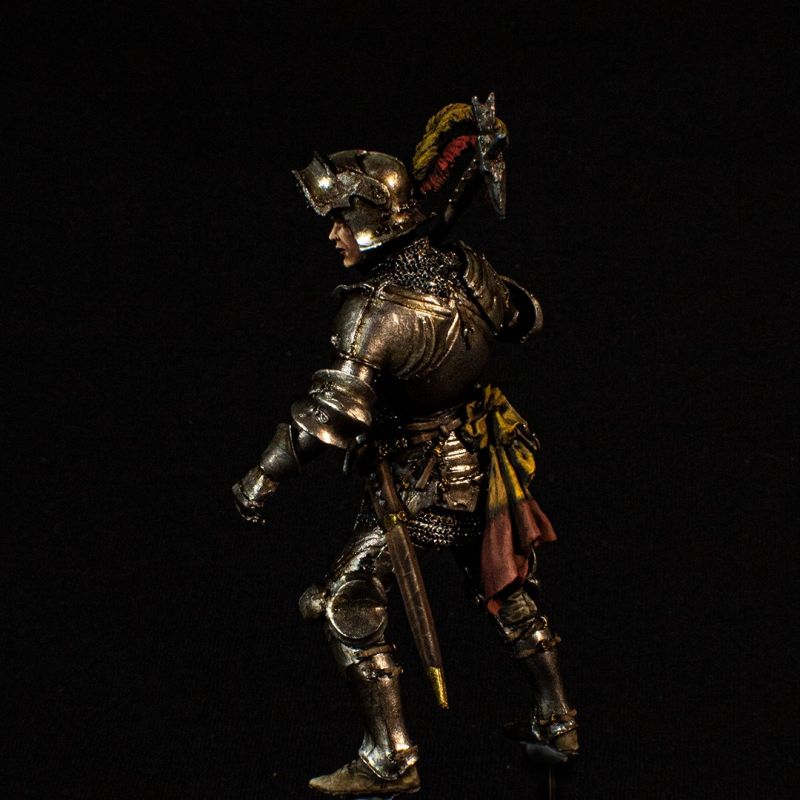 Late Medieval Knight 75mm (TinBerlin)