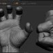 Hand Sculpt in 2 poses