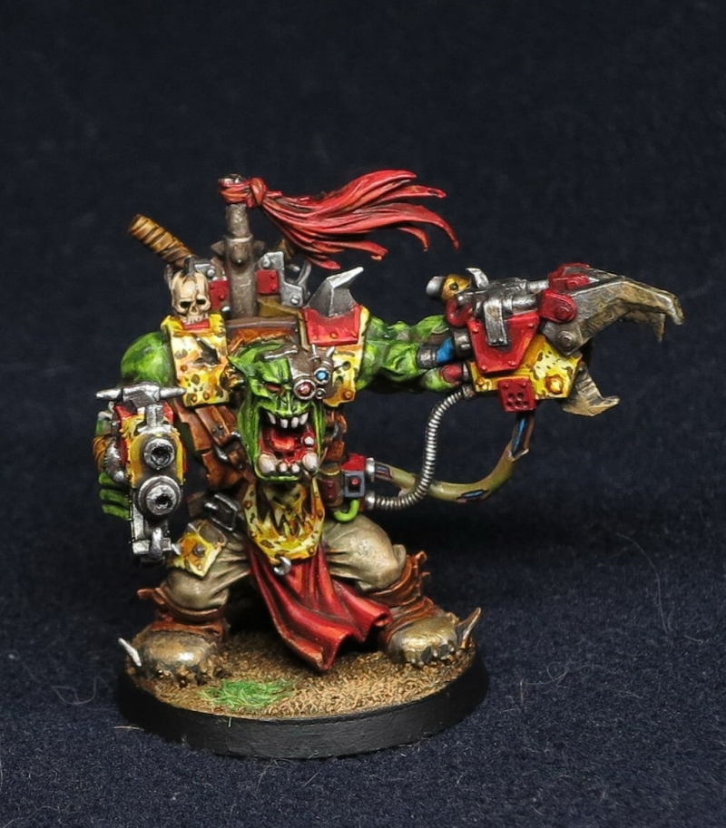 Speed painted Ork warboss only 2 hours