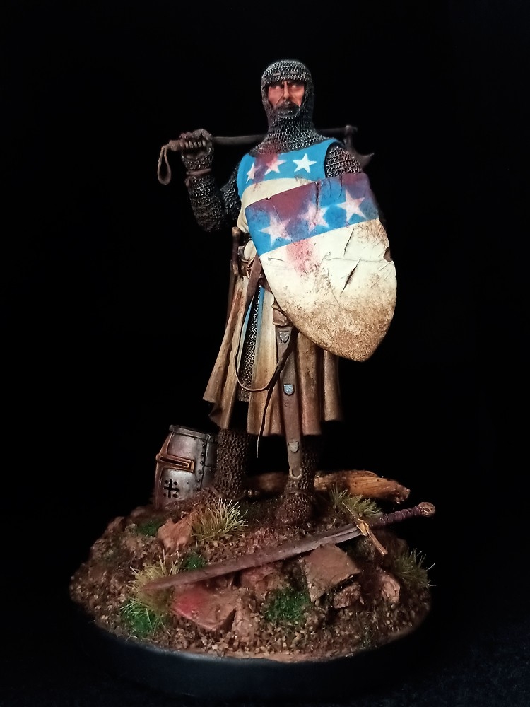 90mm Sir James Douglas - the infamous Scottish knight
