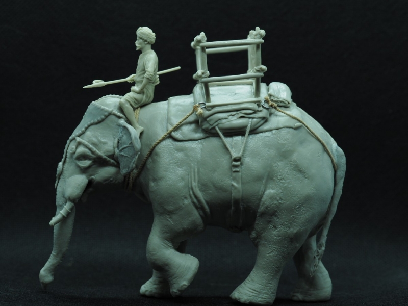 Indian elephant civil/war version