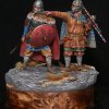 Anglo Saxons warriors