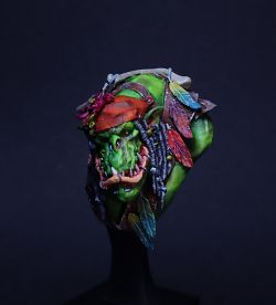 Pirate orc bust