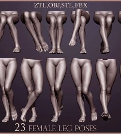 “23 female leg poses”
