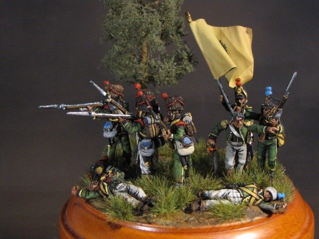 Nassau Infantry, Le Haye Saint, Waterloo 1815