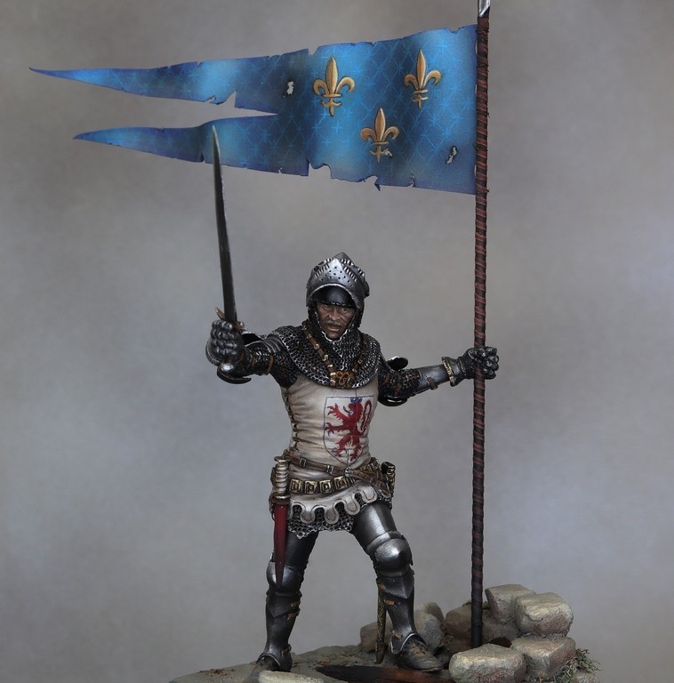 XV th C. knight - Gauthier de Brussac 1429