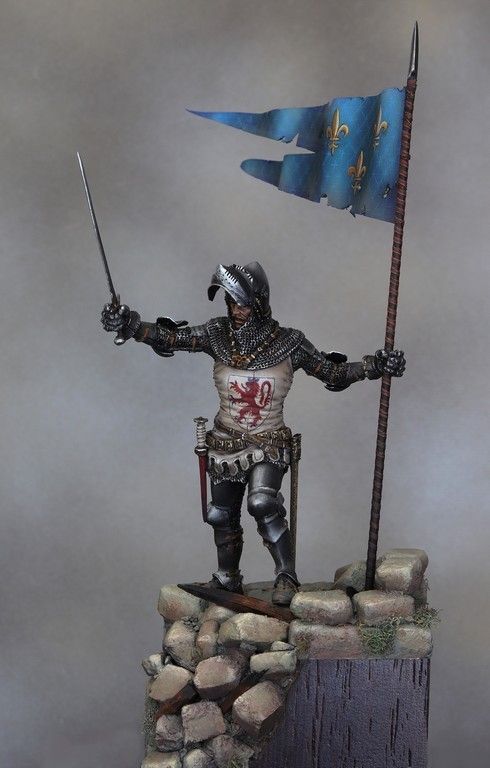 XV th C. knight - Gauthier de Brussac 1429