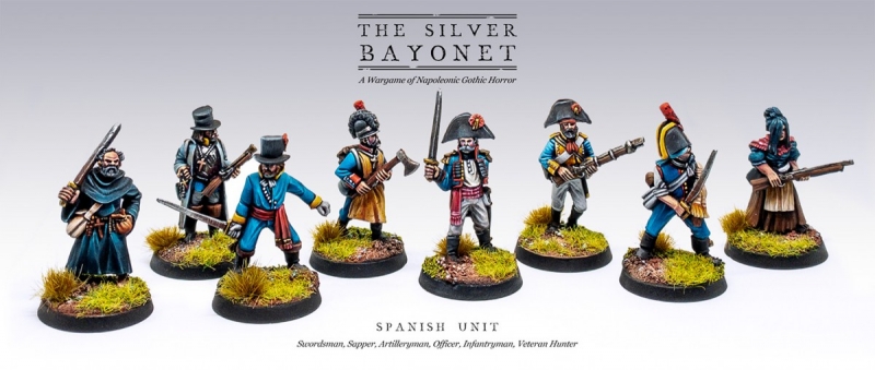 The Spanish Unit for Silver Bayonet 28 mm
