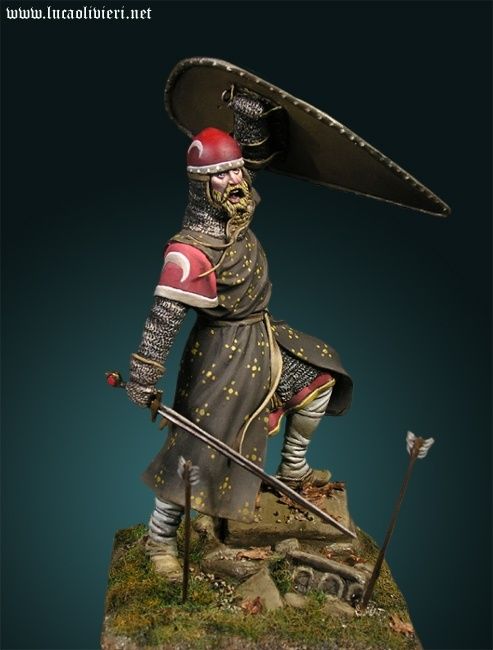 SPANISH KNIGHT Sculpted by Antonio Zapatero, Painted by Luca Olivieri