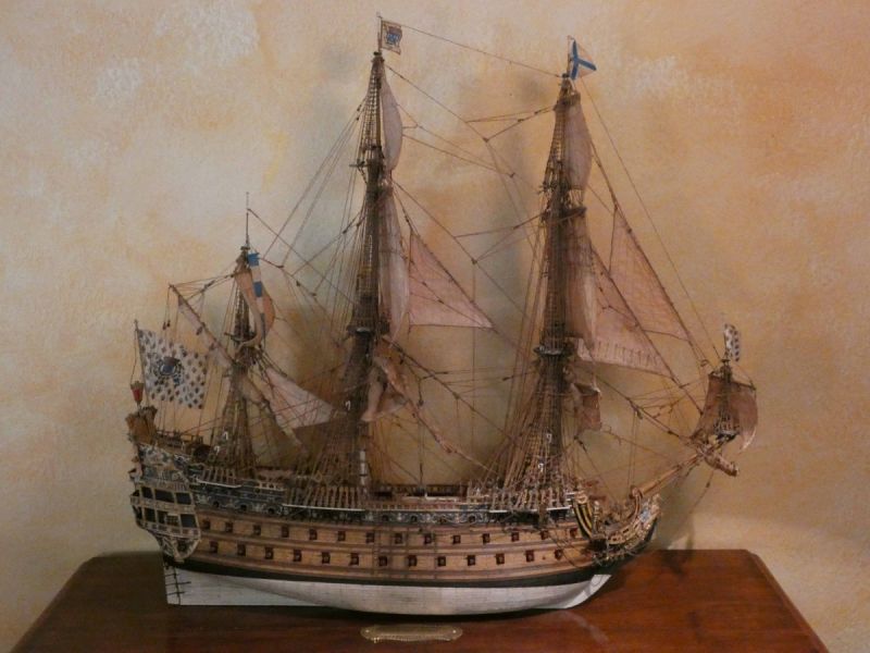 Le Soleil Royal (die königliche Sonne) Prunkschiff von 1669