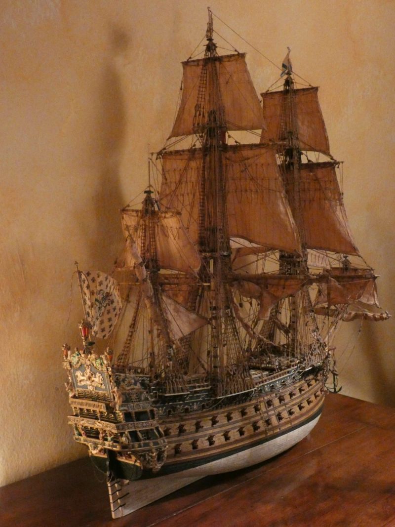 Le Soleil Royal (die königliche Sonne) Prunkschiff von 1669
