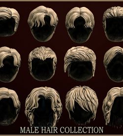 18 Male hair models