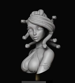 Medusa bust
