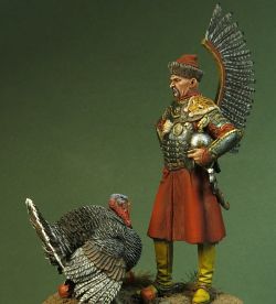 Polish winged hussar. XVII c.