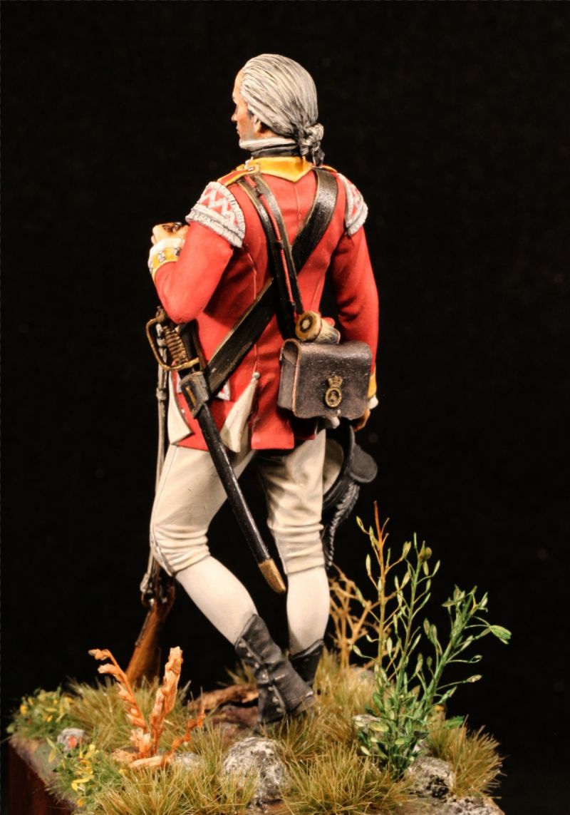 Light Infantry Officer, 10th Foot, 1775