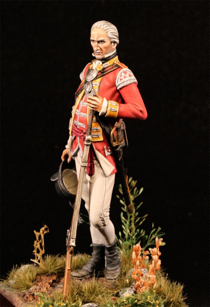 Light Infantry Officer, 10th Foot, 1775
