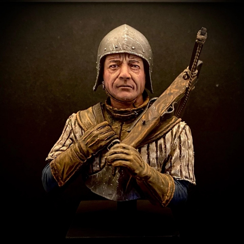 English Crossbow man. Legion miniatures