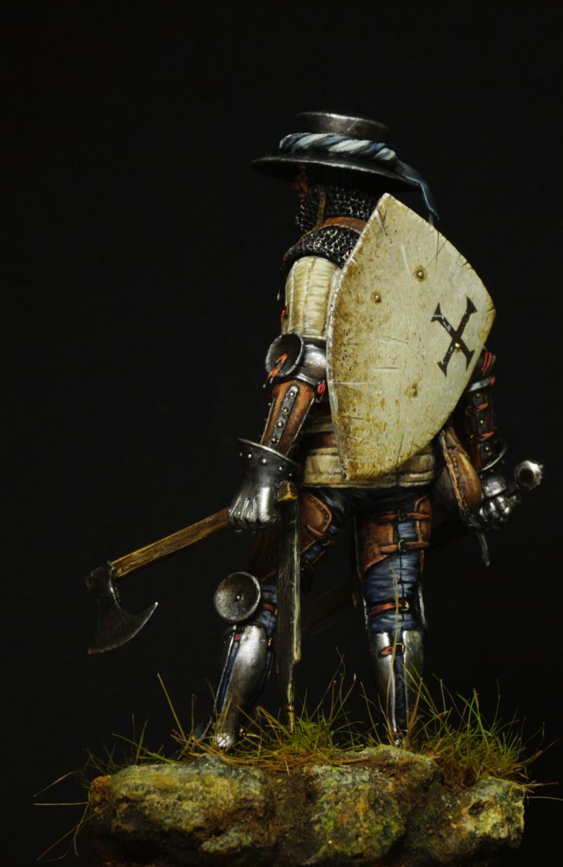Teutonian Man-at-Arms, 14 ct