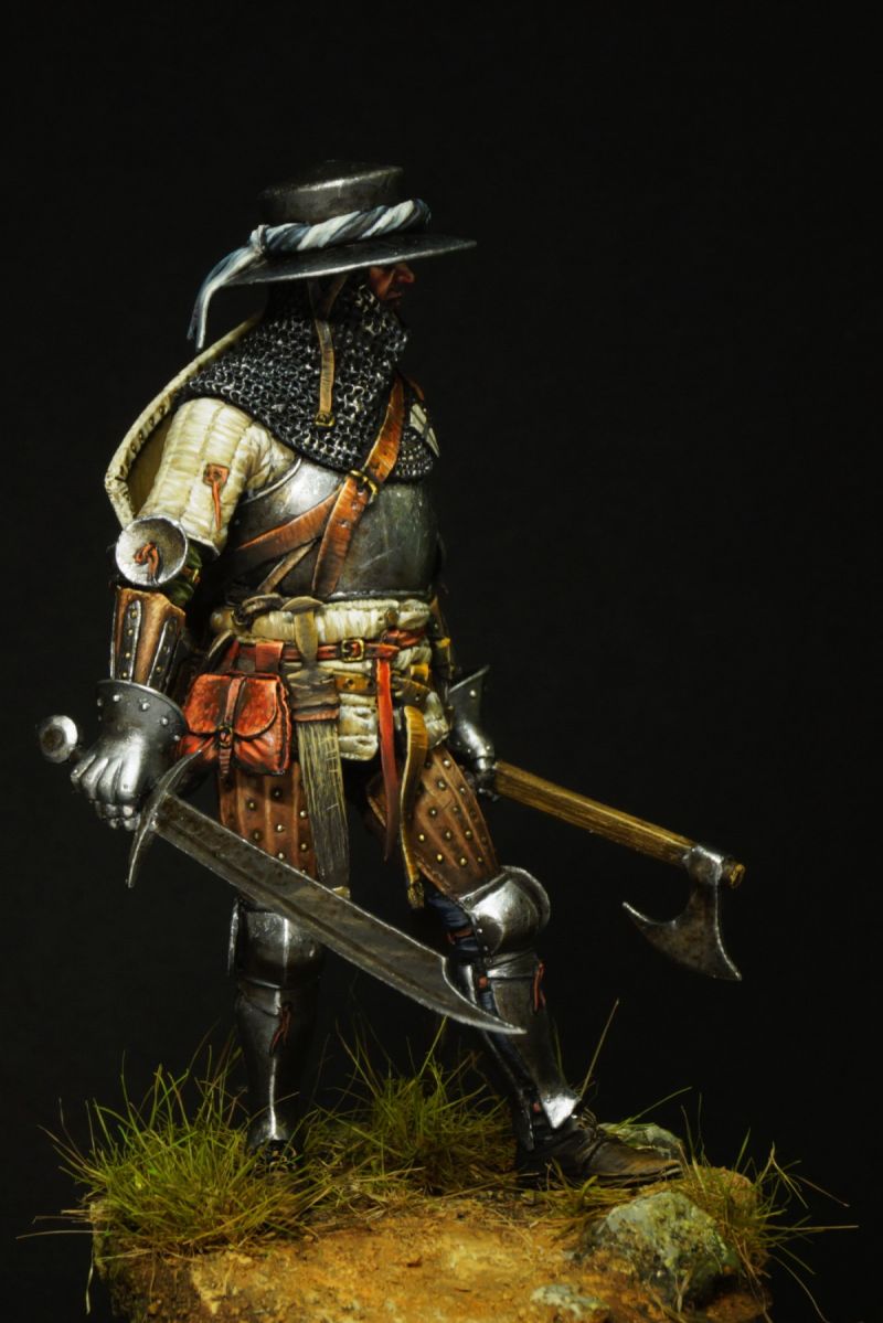 Teutonian Man-at-Arms, 14 ct