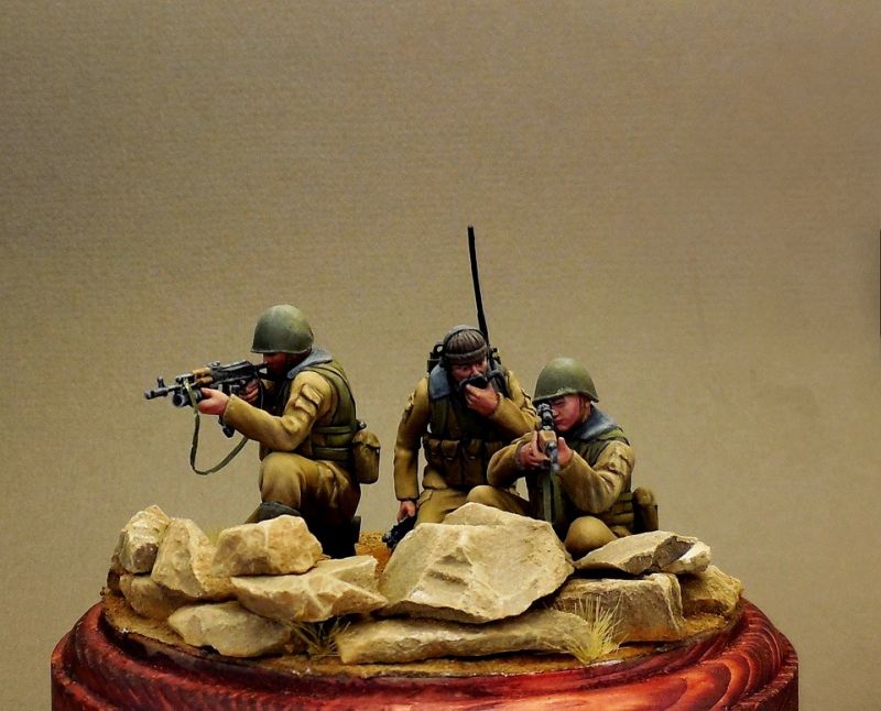 Soviet paratroopers. Afghanistan.