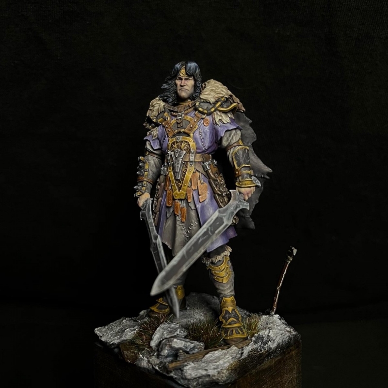 The Swordsman by Black Crow Miniatures