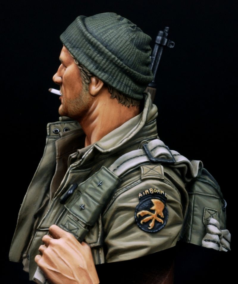 US Paratrooper WWII 17th Airbone Division (young miniatures 1/10)