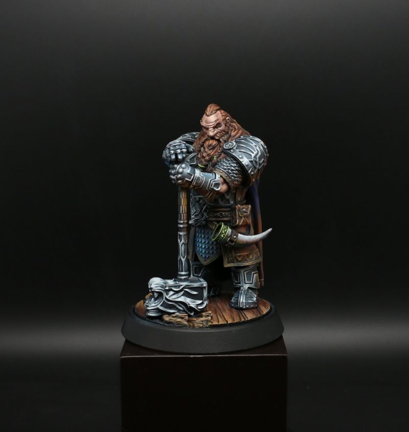 Gardain Firebeard - dwarf warrior