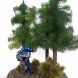Space marine in the forest