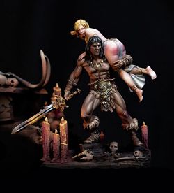 The Barbarian and The lost princess