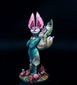 The Batpacker - 75mm model from Bold Miniatures