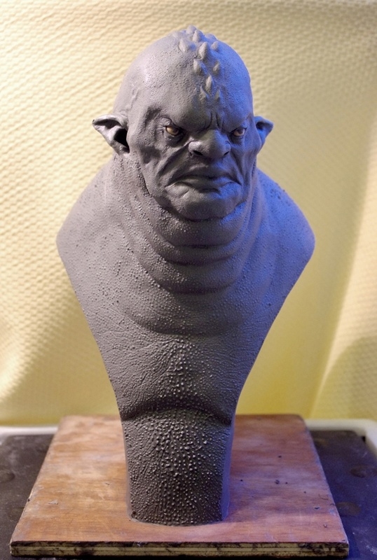 Urk the troll : the sculpt