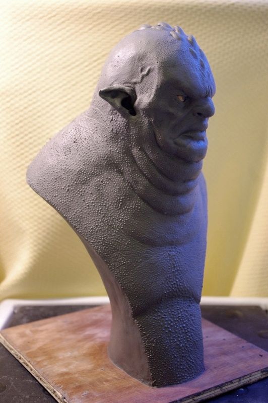 Urk the troll : the sculpt