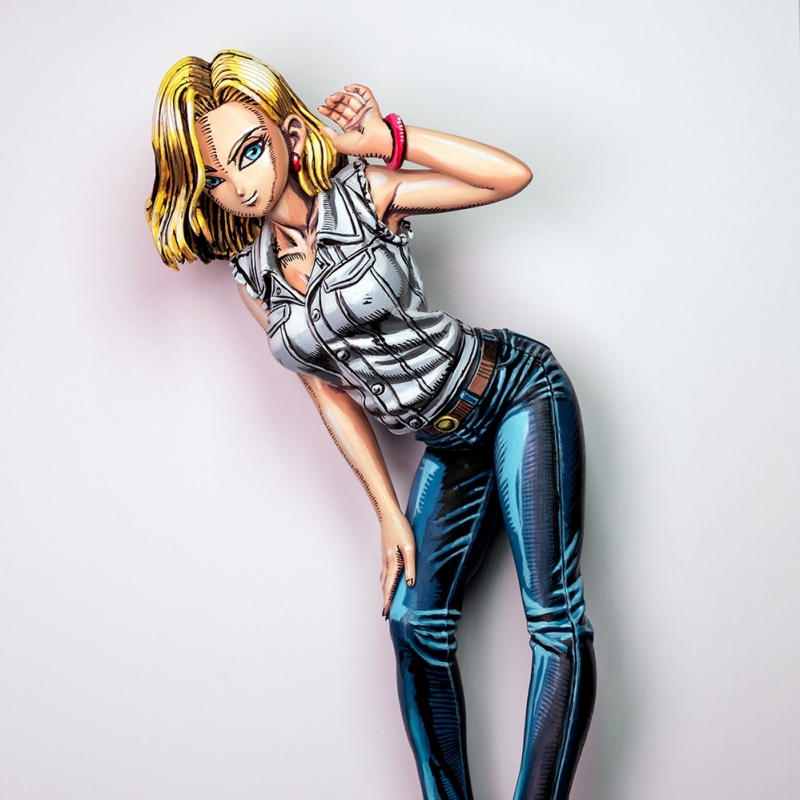 Android 18 - Cell Shaded