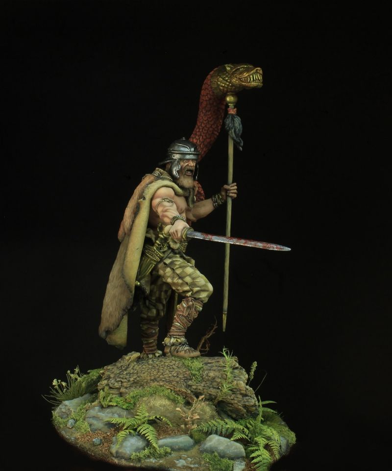 Ancient germanic warrior