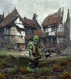 Zombie With Ruins