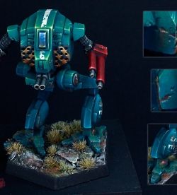 Avatar BattleMech - 1/285 scale