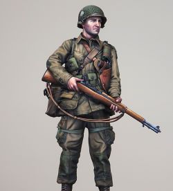 WW2 U.S Para Rifleman 101st Airborne