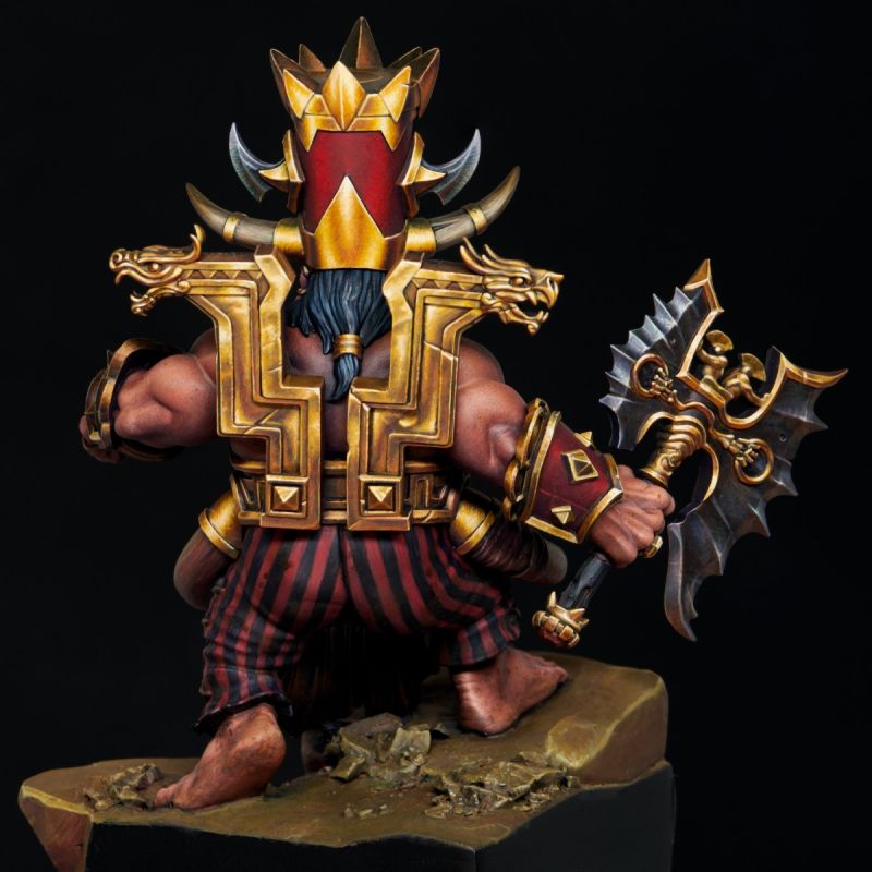 Branamir as a Chaos Dwarf - Hera Models Conversion