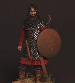 Hun warrior of the 4th - 6th century