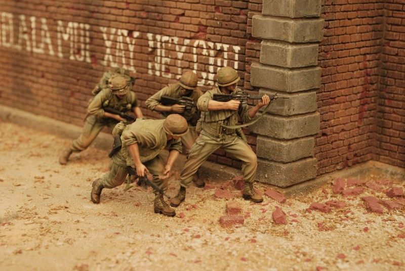 1/5 Marines, Battle for the Citadel, Hue City, Vietnam 1968