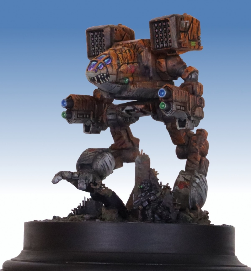 The Hunted—Battletech Museum Scale Mad Cat