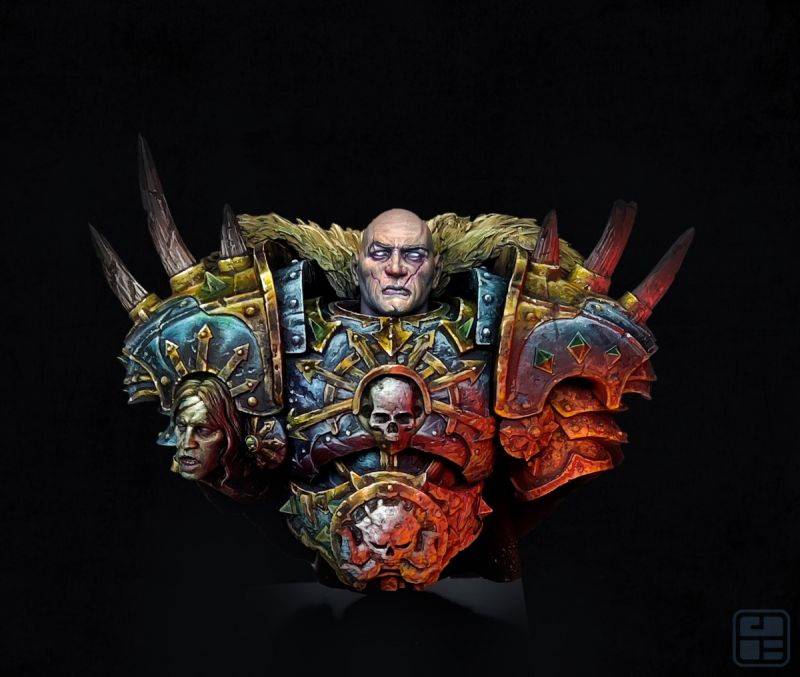 Chaos Lord Bust