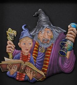 The Wizard and his pupil