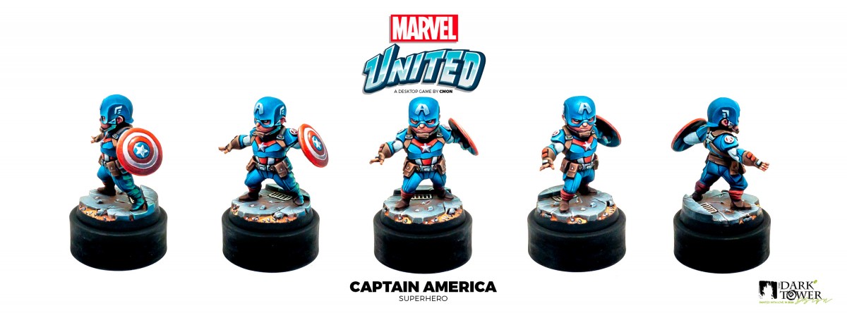 Painting: Marvel Universe Miniatures Game – Captain America