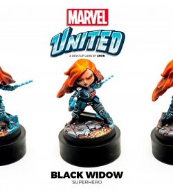 Black Widow - Marvel United 40 mm