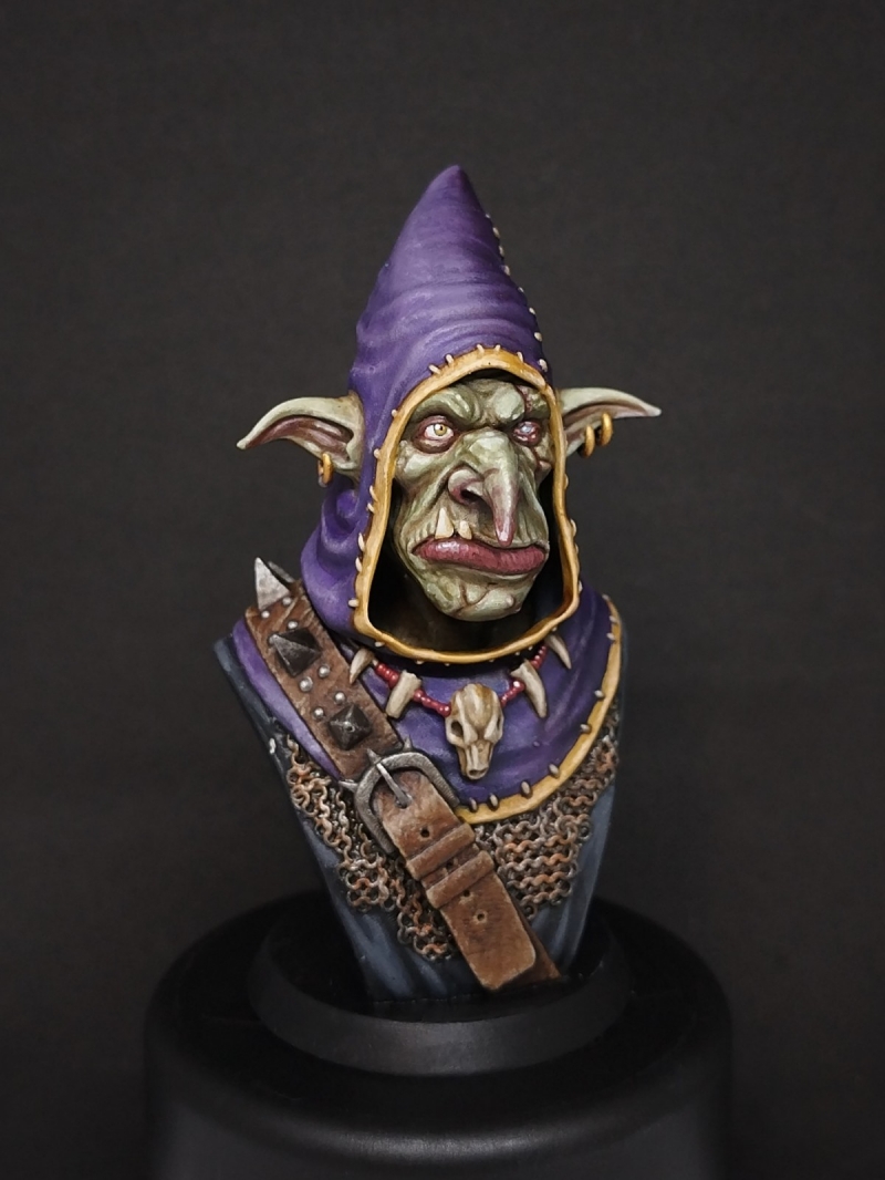 Snaggle the wise - Goblin bust