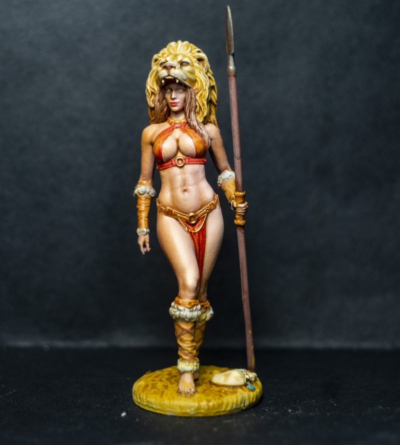 Barbarian woman
